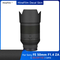 for Sony 50 F1.4 ZA Lens Decal Skin 50 1.4 Wrap Cover for Sony FE50mm F1.4 ZA Lens Sticker SEL50F14Z Skin Cover Film 50MM 1.4