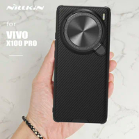 for Vivo X100 Pro Case Nillkin CamShield Case with Stand Slide Camera Case for Vivo X100 Pro Lens Privacy Cover