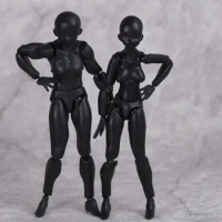 Hot 13cm DIY figma Figures Anime Figma Archetype she Figure male Female toys