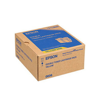EPSON S050606 原廠黃色高容量碳粉匣(雙包裝) 適用 AcuLaser C9300N