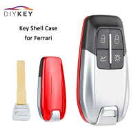 DIYKEY 4 Button Remote Key Shell For Ferrari 458 588 488 GTB LaFerrari High Quality Best Luxury