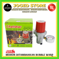 Regulator Gas LPG Chelstar Tekanan Tinggi HP-333G High Pres Meter
