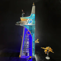 No Model Led Light Kit for For Avengers Tower 76269