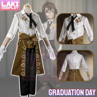 Identity V Graduation Day Prisoner Cosplay Costume Game Identity V Luca Balsa Cosplay Costume Halloween Party Role Play Outfit