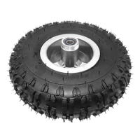 4 inch Wheels 4.10-4 Pneumatic tires with 4" Hub Rim For 49cc Mini Quad Dirt Bike Scooter tricycle ATV Bugg