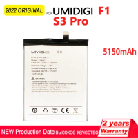 100% Original 5150mAh S3 Pro Battery For UMI Umidigi F1 F1 Play S3 Pro Rechargeable High quality Batteries With Tracking Number