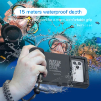 Professional Diving Case for Huawei Nova 8 7 6 SE 5 Pro Huawei Mate 20 40 P10 Lite Vintage Camera 15M Waterproof 360 Full Cover
