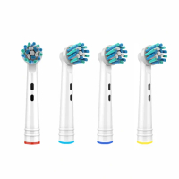 【歐樂B-副廠】全新16°多動向交叉刷頭 1卡4入 EB50(3D2D/PRO/D12/GENIUS 適用)
