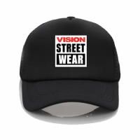 Funny Fashion hats Vision Street Wear 1604 Baseball Cap Summer Men women adjustable snapback caps sunshade Dad hat