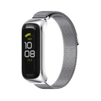 Watch Strap For Samsung Galaxy Fit 2 Metal Stainless Steel Magnetic Bracelet Replacement Correa Wrist Band for Galaxy Fit 2