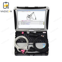 For Liebherr Crane Diagnostic Service Tool with CF19 laptop For LIEBHERR Sculi Lindiag Vehicles USB Connector Truck Construction