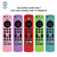 Silicone Remote Case for 2023 Fire TV Stick 4K Max 2nd / Fir TV Omni Series / FireTV 4 Series Remote Control Glow in the Dark
