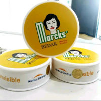 Bedak Tabur Marcks untuk Wajah yang Lebih Segar - Power  Powder
