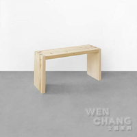 訂製品 肯恩原木矮凳 椅凳CU053