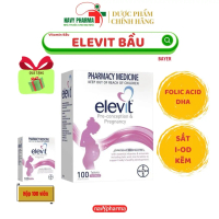 Viên uống vitamin tổng hợp Elevit 100 viên cho Bà Bầu viên chính hãng Bayer Úc, hàng xách tay không