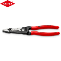 KNIPEX 13 71 200 ME Multifunctional Electrician Pliers Wide Cross-hatched Gripping Surfaces Easy To Operate And Get Started