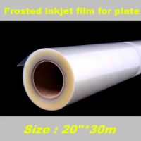 20"*30m semi - transparent matte/frosted plate making film for positive screen printing