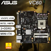 ASUS VC60 Mini-iTX/3 generation DC power supply notebook CPU / HM76 chip DDR3 motherboard PC gaming Motherboards