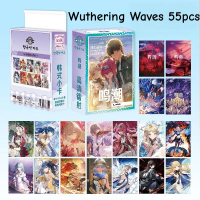 Bộ 55 thẻ photocard/lomo hologram laser của các tựa game di động: Delta Force, Wuthering Waves, Kai 
