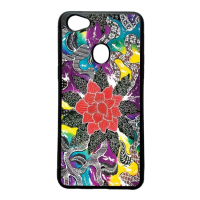 Case Casing OPPO F7 / F7 Pro Plus Youth Softcase Motif Batik Bunga 06