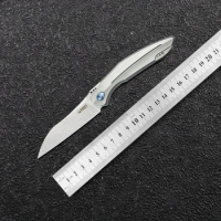 Kubey kb299 Folding Knife M390 Steel Titanium Handle EDC Knife