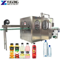 Juice Filling Machine Fruit Manufacturers Glass Bottle Juice Liquor Wine Washing And Filling Machine