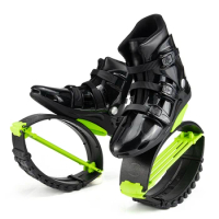 Exciting Kangaroo Jump Boots With 4T Rings Bouncing Gym Fitness Dancing Shoes