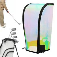 Golf Bag Covers For Rain Colorful Golf Bag Hood Cover Waterproof Golf Club Bags Raincoat Golf Club Bag Accessories Head Cover