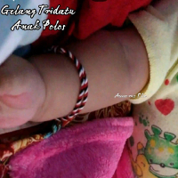 Gelang Anak Tali Tridatu polos untuk Fashion Kids - Costume Anak Laki-laki Dan Perempuan nama