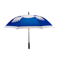 【HONMA 本間高爾夫】防風晴雨傘 白藍PA12020(高爾夫球傘)