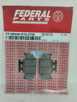 Diskpad , Kampas rem cakram Motor Merk Federal Part Blkng R15 New (R15)