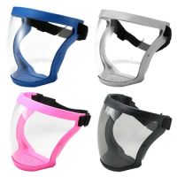Transparent Full Face Shield Kitchen Anti-Splash Safety Glasses Face Shield Windproof Mask Unisex Eye Protection Face Mask