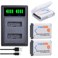 NP-BX1 Battery/ USB Dual Charger for Sony NP-BX1/ M8 and Sony DSC-RX100/RX100M II/ RX100 II/III/IV/ RX100 V/VII,ZV-1,HX60 HX400