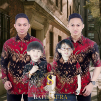 Batik Keris Maro TERBARU Couple sweet || couple batik ayah dan anak cowok Batik Pekalongan Asli Katu