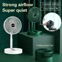 6Inch USB Foldable Fan with 3 Speeds OMini Fan for Bedroom Indoor or Outdoor,Table Fan
