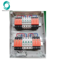 WSDB-PV4/4 500V 4 input 4 output string for off grid solar energy system Photovoltaic Array Solar PV Combiner Box