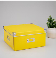 紙質收納盒收納箱辦公桌收納紙盒文件盒紙盒書櫃架紙箱子帶蓋sna