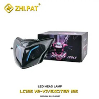 ZHIPAT Lampu Depan LED Retrofit untuk Yamaha New Jupiter MX 135 LC135 V2-V7/Exciter 135 Desain oleh