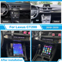 For Lexus CT200 CT200H CT 2010 - 2020 Android Car Radio 2Din Stereo Receiver Autoradio Multimedia Player GPS Navi Head Unit