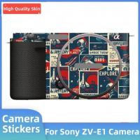 For Sony ZV-E1 Decal Skin Vinyl Wrap Film Camera Body Protective Sticker Protector Coat ZVE1 ZV E1