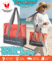 CUSTOM TAS TRAVEL JARING MURAH - TOTEBAG JARING SPORT - TAS JARING OLAHRAGA - TAS PADEL CUSTOM SABLO