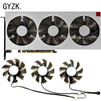 New For MSI ASUS XFX DATALAND SAPPHIRE AMD Radeon VII Graphics Card Replacement Fan FD8015H12S
