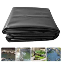 2x3M Waterproof Black Pond Liner Garden Pools Reinforced HDPE Cloth Fish Landscaping Liner Pond Film Cover