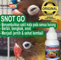 SNOT GO OBAT BURUNG SAKIT MATA & SNOT REKOMENDASI BURUNG NEWS