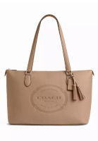 Coach COACH Gallery Tote With Coach Heritage