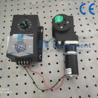 Customized DC Motor Rotary Stage with 24V DC Motor and Speed Regulator