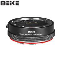 Meike MK-EFTR-B Electronic Auto Focus Lens adapter for Canon EOS EF EF-S Lens to Canon RF Mount EOS R R3 R5 R6 RP R7 R10 Camera