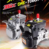 ROFUN 36CC four point two stroke engine comes standard with walbro1107 carburetor NGK spark plug FOR BAJA HPI LT