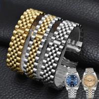 Watch Accessories Steel Strap 20 21mm Sports For Rolex DATEJUST DAY-DATE OYSTERPERTUAL DATE Men's And Women's Watch Band