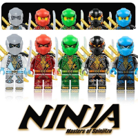 Ninjago toy ninja Lloyd Season 17 18  Compatible with Ninjago 1-18 Season Element Arena Main Charact